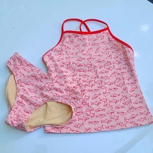 Amazon Essentials Light Pink Shark Tankini 2pc